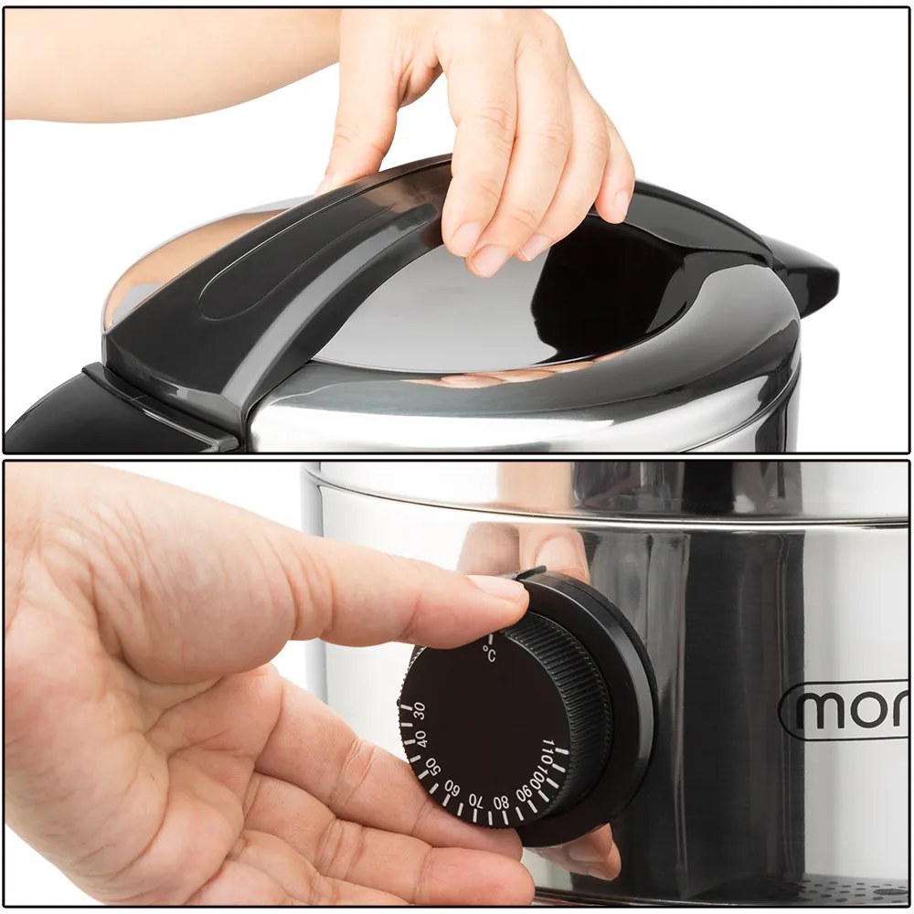Jurhan COZY borfőző/tea, 6,8l, ezüst