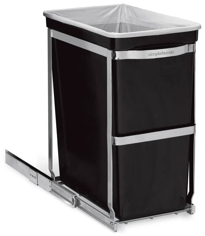 Műanyag szemetes 30 l - simplehuman