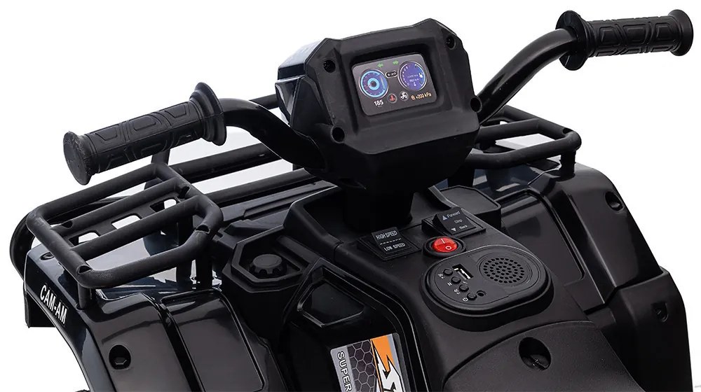 Elektromos quad fekete