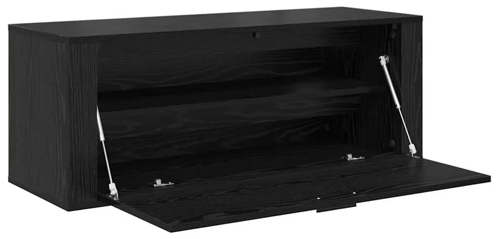 Cipőszekrény polcokkal Musta tammi 100 x 35 x 38 cm Faanyag
