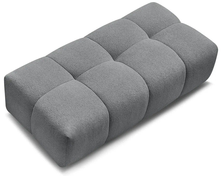 Sötétszürke zsenília lábtartó Everest – Bobochic Paris