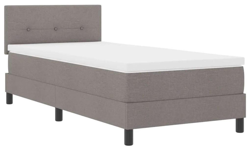 Boxspring Ágy Matrac Szín: Barna 80x200 cm Anyag