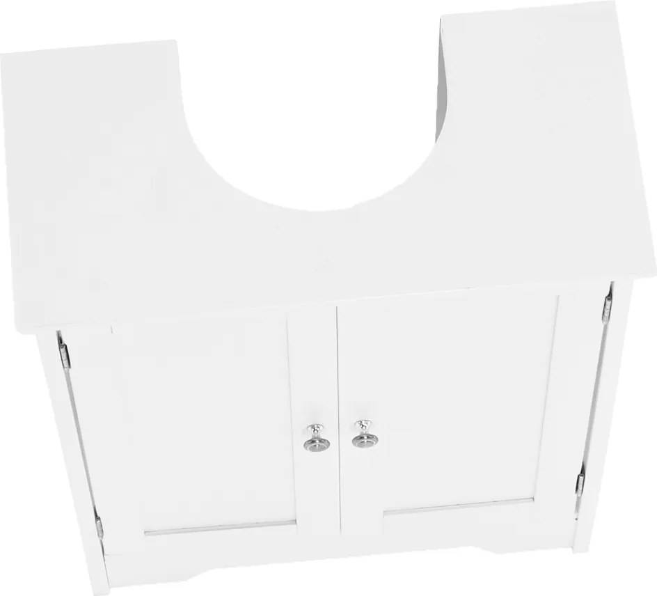 Mosdószekrény, fehér, ATENE TYP 3