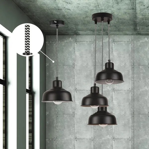 Rabalux 2789 - Csillár OWEN 1xE27/60W/230V