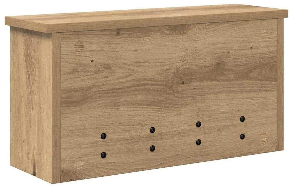 Fali Kabáthorog kézműves tölgy 50 x 16 x 26 cm Faanyag