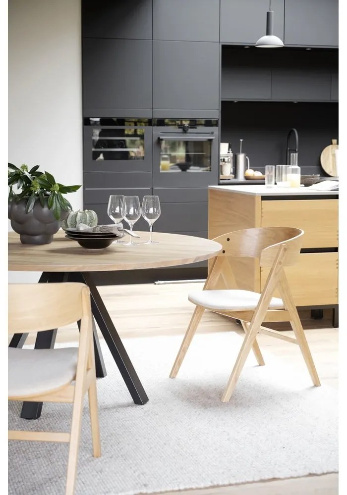 Natúr színű étkezőszék szett 2 db-os Waterton - Rowico