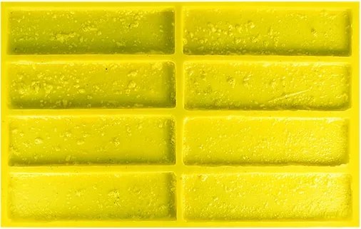 Rugalmas poliuretán öntőforma gipsz-beton burkolólapokhoz Travertin tégla