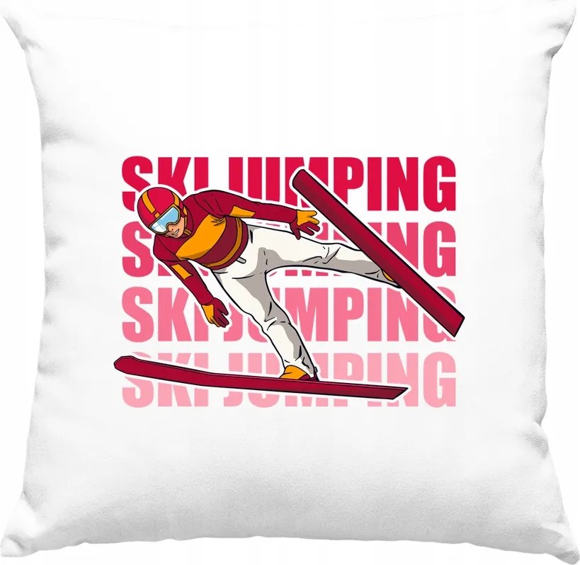 Síugrás párna Rajongóknak Fehér