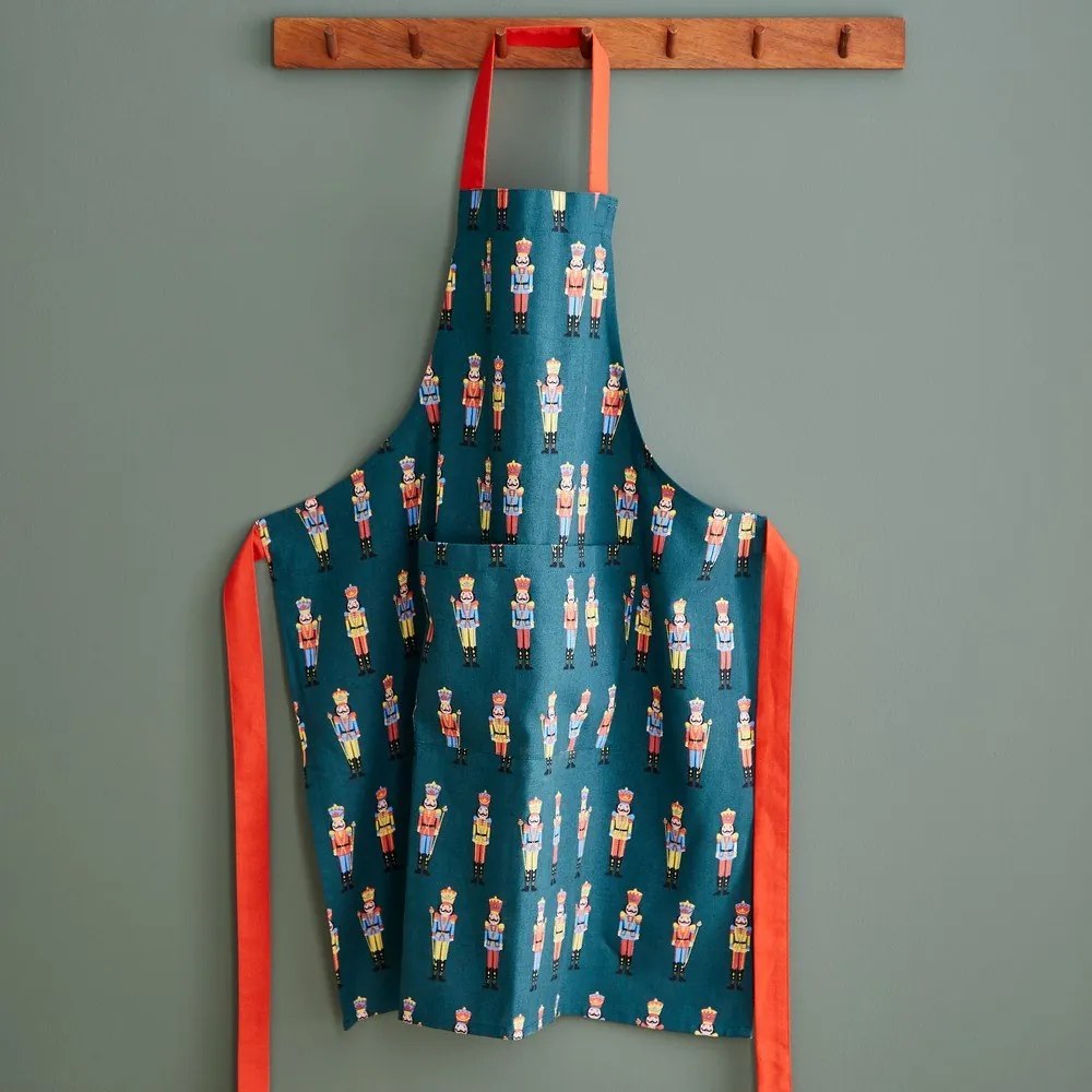 Karácsonyi mintás pamut kötény Nutcracker – Catherine Lansfield