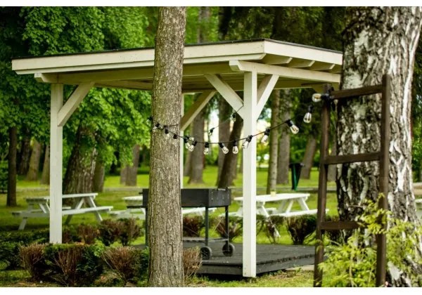 Kültéri dekorációs fénylánc MIMOSA 20xE27/1,3W/230V IP44 20m