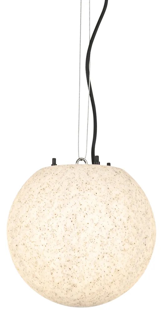 Modern kültéri függőlámpa szürke 25 cm IP65 - Nura