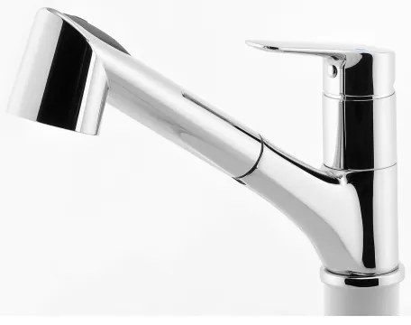 Novaservis METALIA mosogató csaptelep kihúzható zuhannyal, króm