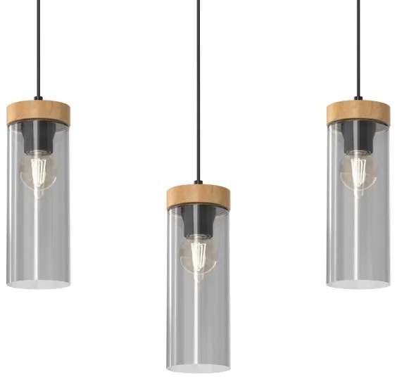 Csillár zsinóron ELICA 3xE27/60W/230V