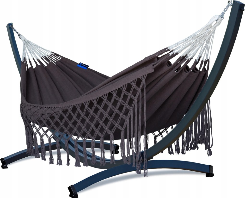 Medellin kerti függőágy rojtokkal alumínium váz Prime 200kg Potenza