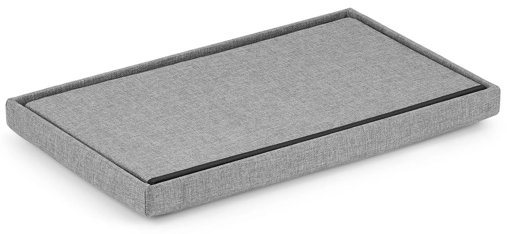 FURELA XL szürke összecsukható puff  60 x 38 x 38 cm