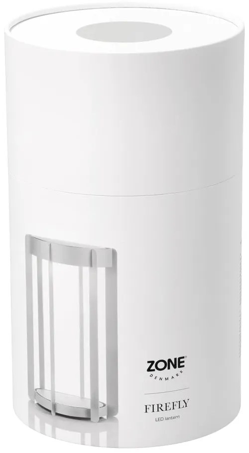 Világosszürke USB kültéri LED lámpás (magasság 30 cm) Firefly – Zone