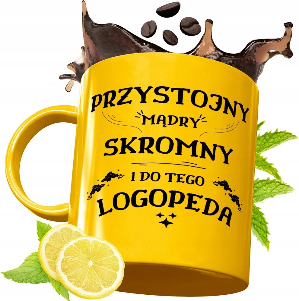 Prémium Arany Bögre Logopédusnak Ajándék Nyomtatott Fotóval