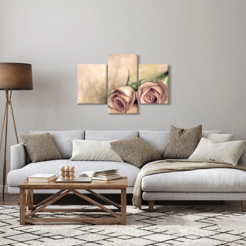 Kép - Finom rózsák (90x60 cm)