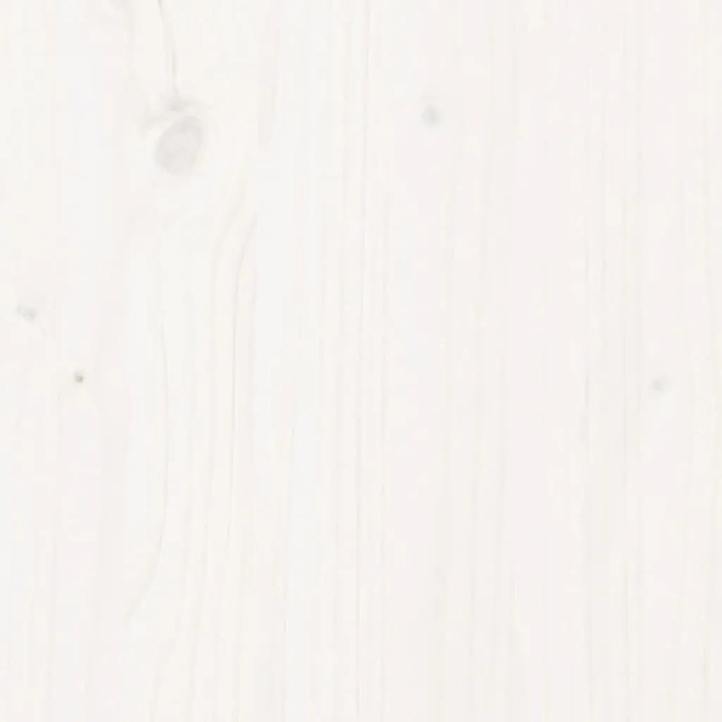 fehér tömör fenyőfa fejtámla 90 cm