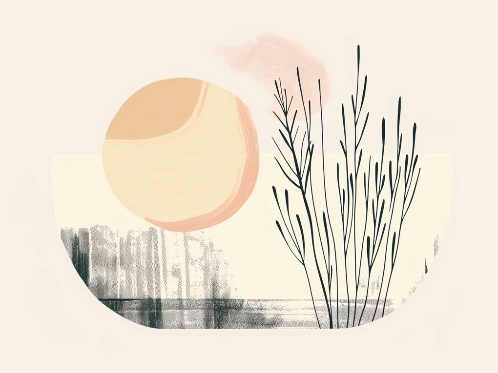 Poszter 40x30cm Pasztell Kelet