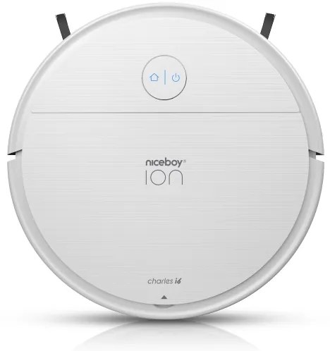 Niceboy ION Charles i6 - Intelligens robotporszívó 2in1 2600 mAh Wi-Fi fehér