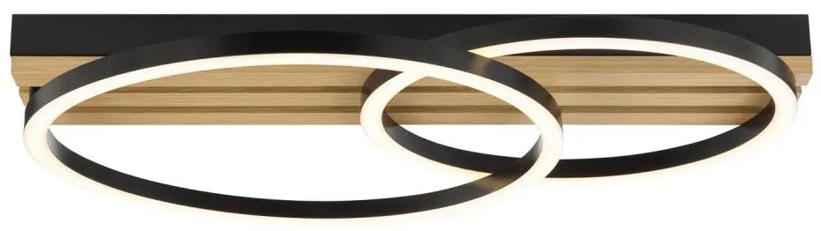 Brilliant - LED dimmelhető mennyezeti lámpa CALMA LED/21W/230V fekete