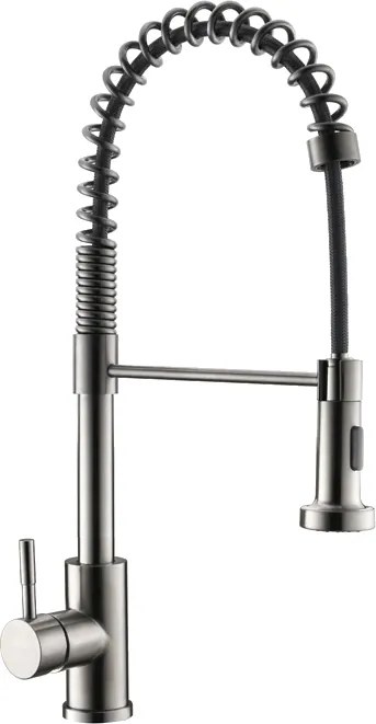 Mexen Clara konyhai csaptelep, inox - 670501-99