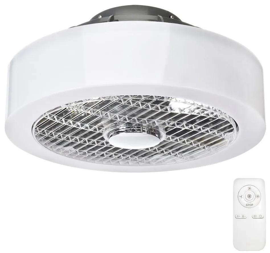 Milagro LED Dimmelhető mennyezeti lámpa ventilátorral LED/45W/230V MI0832