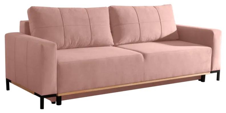 kanapé, rózsaszín, RAMOS