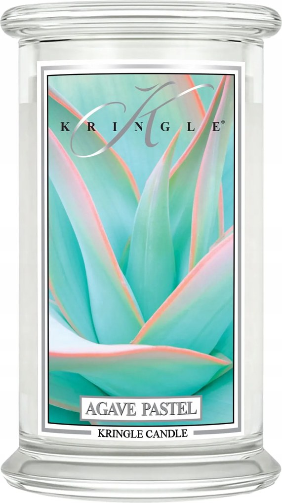 Nagy Illatgyertya Kringle Candle Agave Pastel 623 g Ajándék