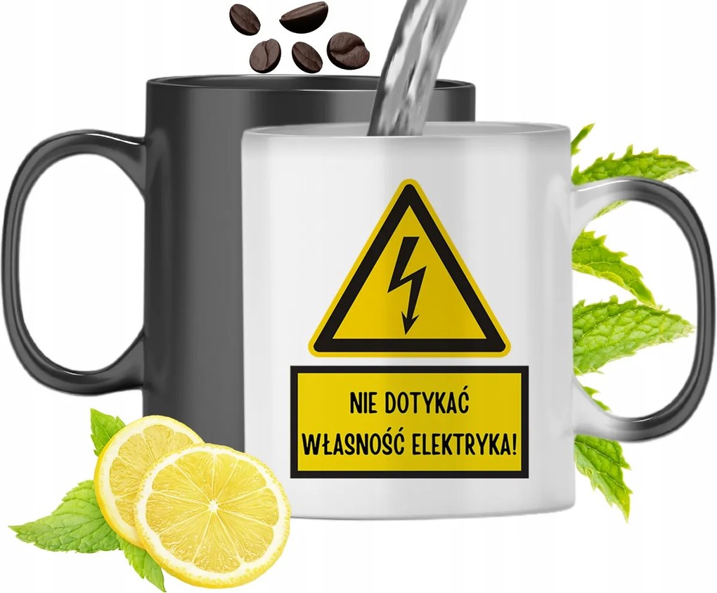 Mágikus Bögre Villanyszerelőknek Színváltós Nyomtatott Fényképpel