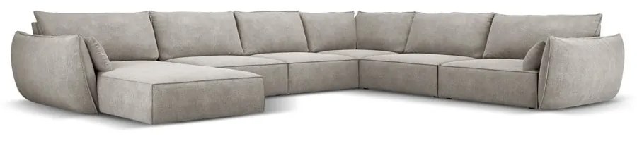 Világosszürke sarokkanapé (jobb oldali) Vanda – Mazzini Sofas