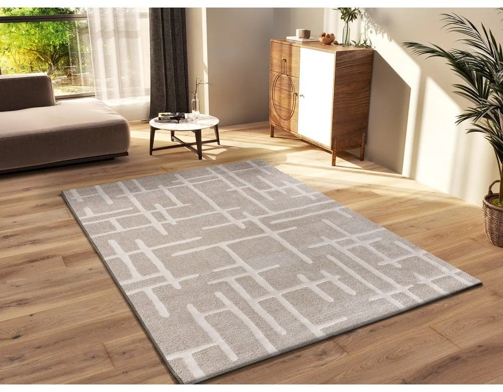 Bézs szőnyeg 80x150 cm Caledonia – Universal