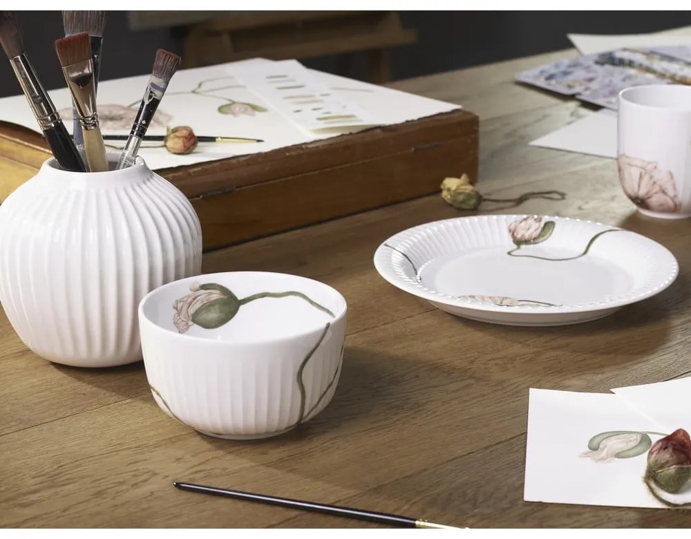 Hammershøi Poppy fehér porcelánbögre, 330 ml - Kähler Design