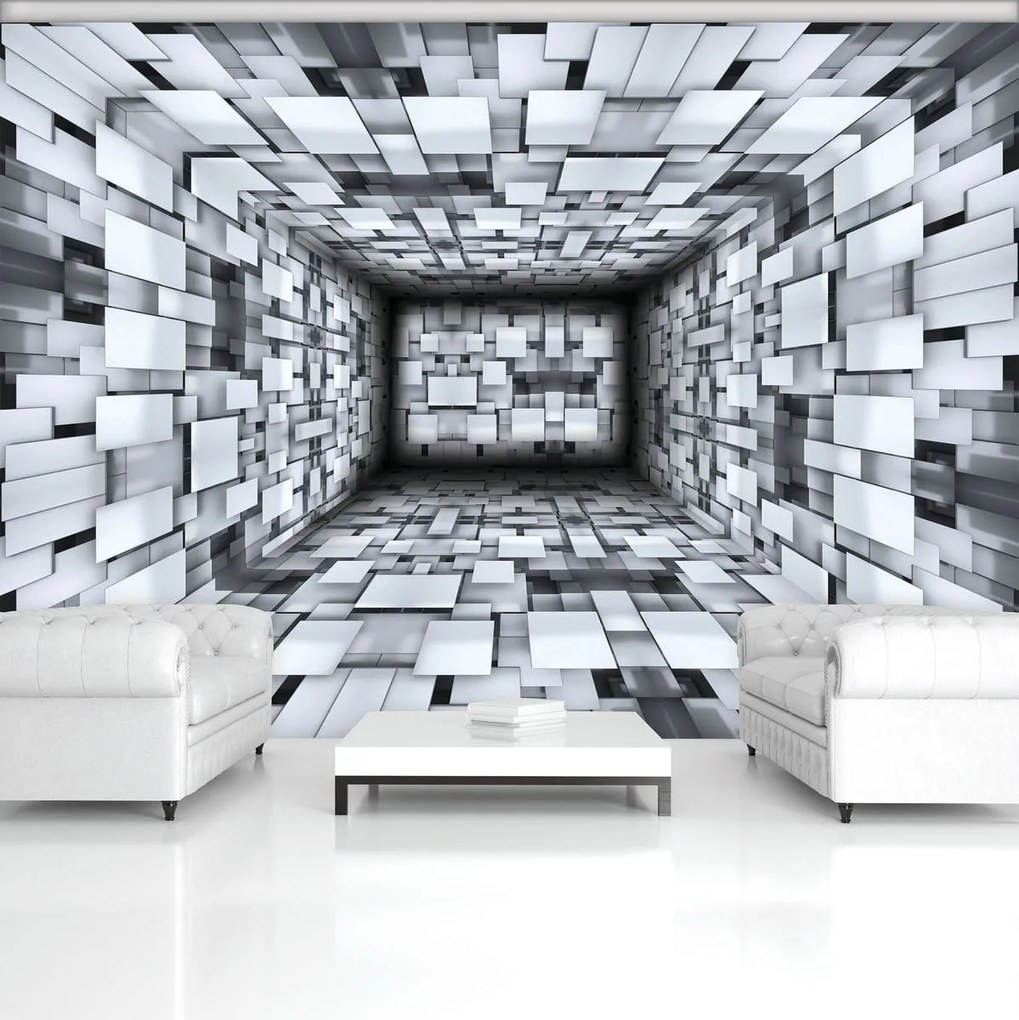 Fotótapéta - 3D folyosó (254x184 cm)