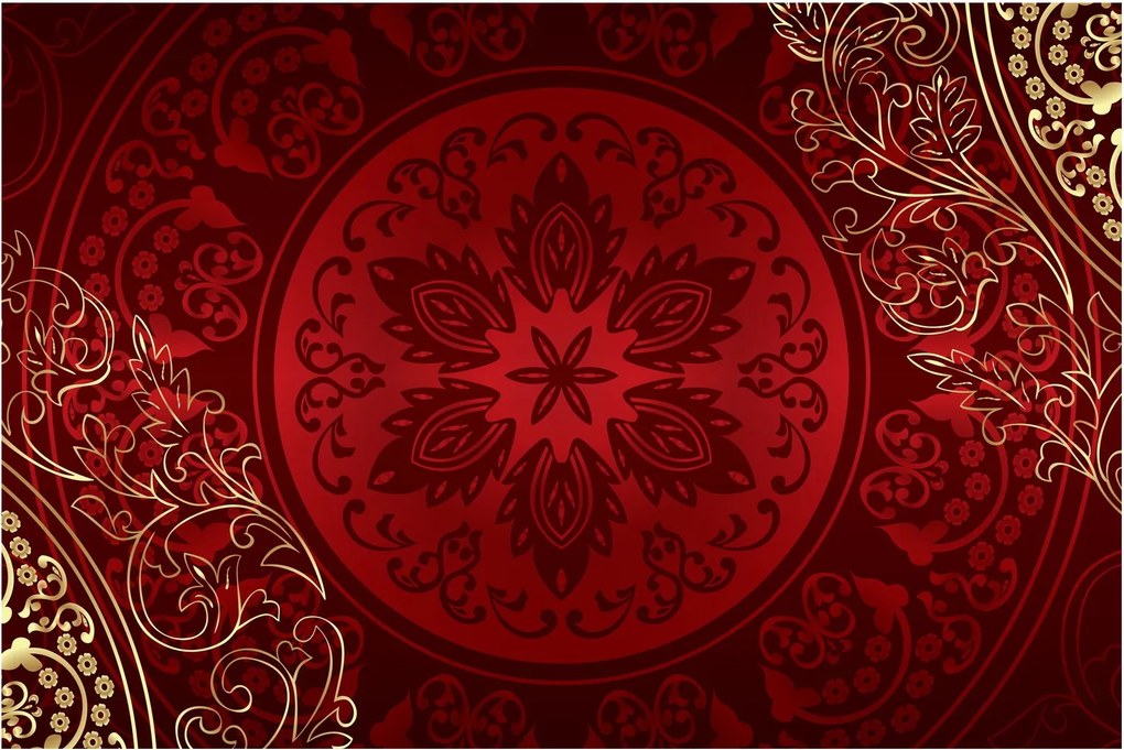 Kép - Arany mandalák (90x60 cm)