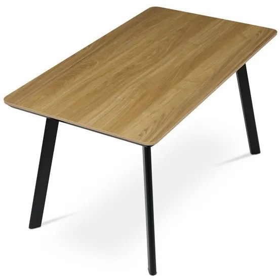 Étkezőasztal 140×80 cm, MDF, Tölgy. HT-531 OAK
