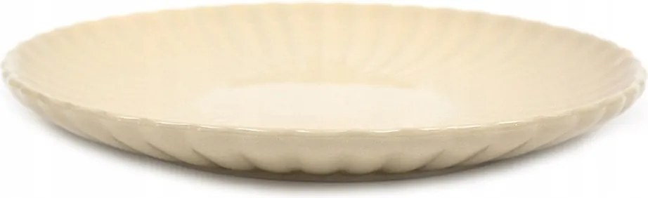 Desszerttányér Bézs 21cm Virágos Kpl 6db Kerámia Fényes