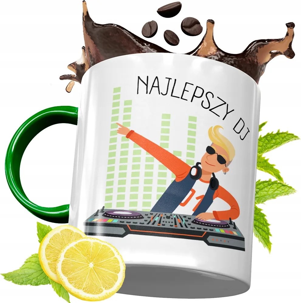 Zöld Bögre Dj Születésnapi Ajándék