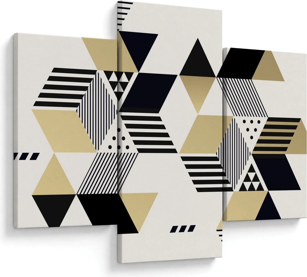 Kép - Geometriai formák N⁰1 (90x60 cm)