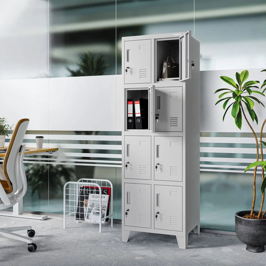 ROBERT 2 Plus dupla rekeszes öltözőszekrény 559 x 1720 x 450 mm