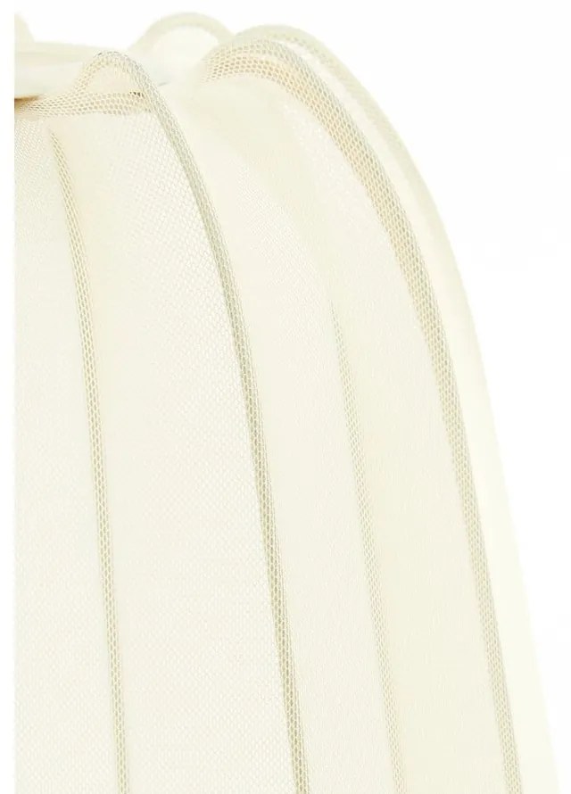 Krémszínű asztali lámpa (magasság 45 cm) Plumeria – Light &amp; Living