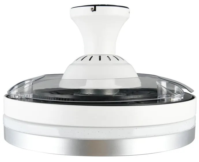 Fehér-ezüstszínű LED mennyezeti lámpa Lindberg – Trio