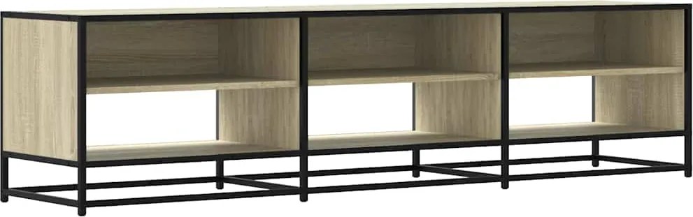 vidaXL sonoma tölgy színű szerelt fa TV-szekrény 180 x 40 x 46 cm