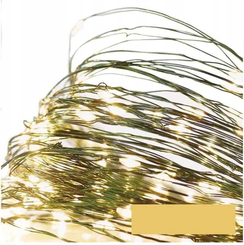 IP44 nano fényfüzér karácsonyi dekorációhoz 4m meleg fehér Emos