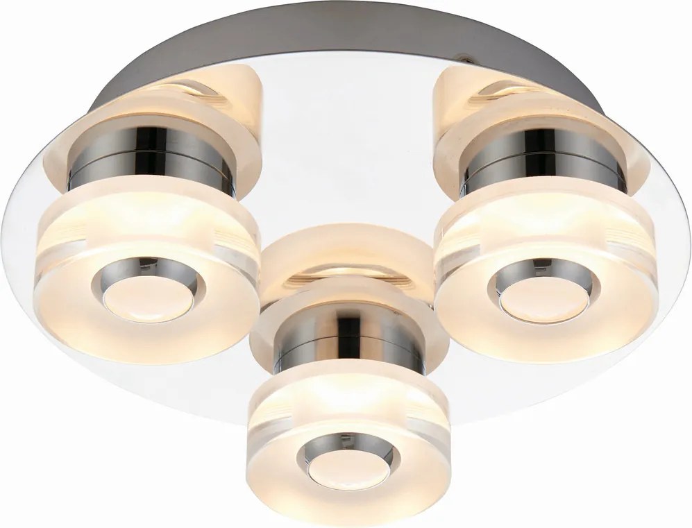 Endon RITA 68911 Süllyesztett mennyezeti lámpa 3x6W/LED RGB/3000K 804LM IP44