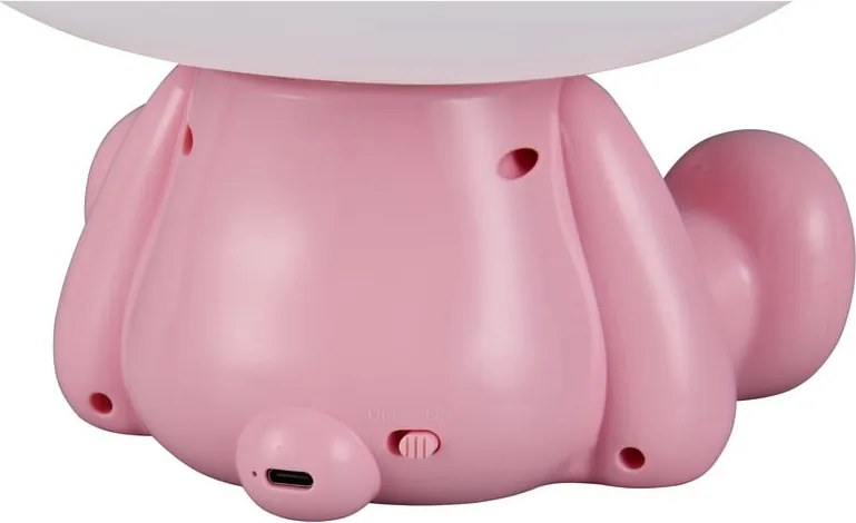 Rózsaszín LED gyerek lámpa Hopper – Reality