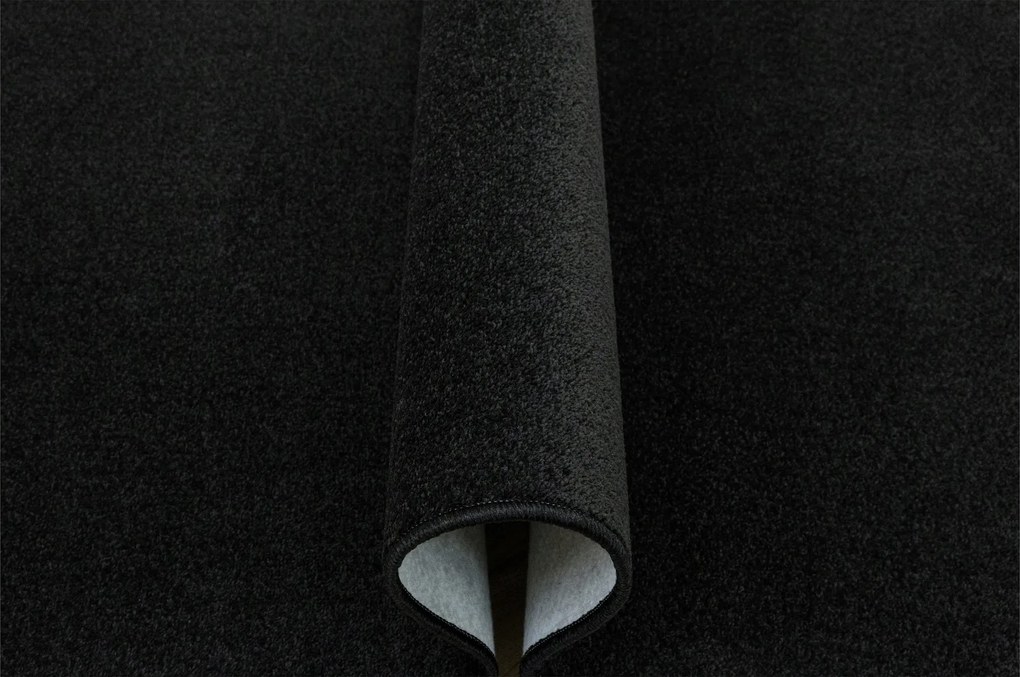 Dynasty Puha Fekete Szőnyeg Ifjúsági Szobába 300x400 cm-ES Méretben