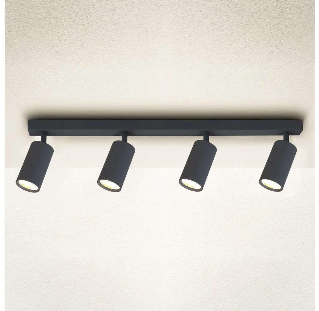 Brilagi - spotlámpa SELE 4xGU10/30W/230V antracit