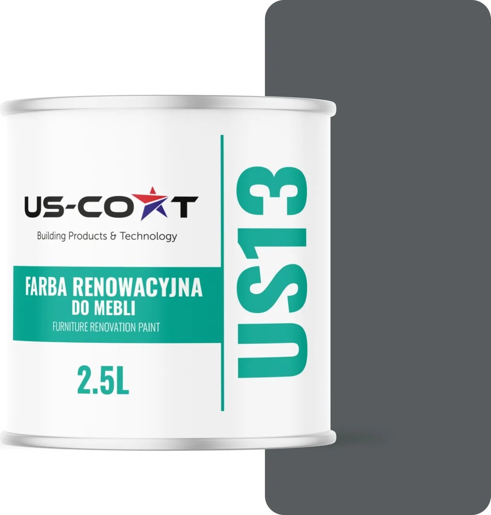 Konyhabútor Festék Szekrény Frontok Szürke Bazalt Ral 7012 Félmatt 2,5L